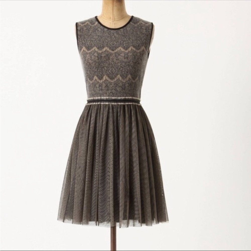 Anthropologie Weston Wear Tulle Dress Dulcie Sm